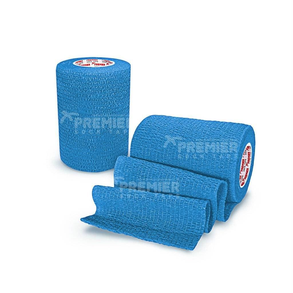 Premier Sock Tape Sky Aqua 7.5 cm Тейпы для защиты запястья — 7,5 см х 4,5 м в рулоне