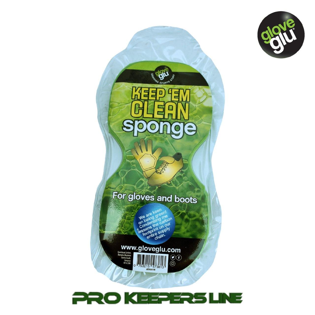 KEEP ‘EM CLEAN губка для очистки вратарских перчаток и футбольных бутс